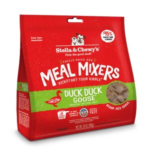 Freeze Dried Duck Duck Goose Meal Mixers 18 oz