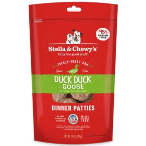 Freeze Dried Duck Duck Goose Patties 14 oz
