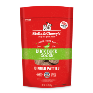 Freeze Dried Duck Duck Goose Patties 5.5 oz