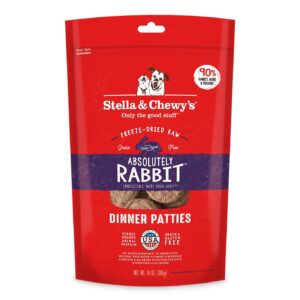 Freeze Dried Absolutely Rabbit Patties 25 oz
