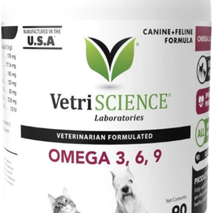 VETRISCIENCE - OMEGA 3,6,9 貓狗魚油丸 90粒裝