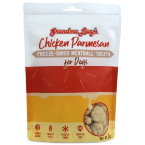 Grandma Lucy’s Freeze-Dried Chicken Parmesan Meatballs Treats For Dog凍乾雞肉巴馬臣芝士球