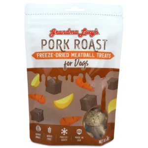 Grandma Lucy’s Freeze-Dried Pork Roast Meatballs Treats For Dog凍乾烤豬肉肉球