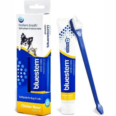 Bluestem牙菌清牙膏刷(套裝)- 雞肉味
