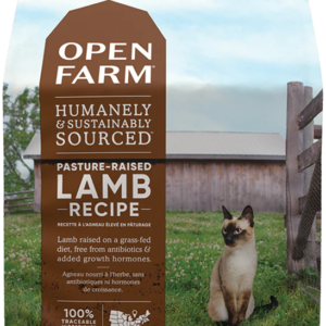OpenFarmGrain Free Pasture Raised LambRecipe Dry Cat Food 8lbs