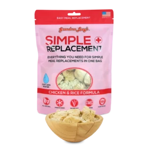 Grandma Lucy’s Simple Replacement - Chicken凍乾雞肉白飯