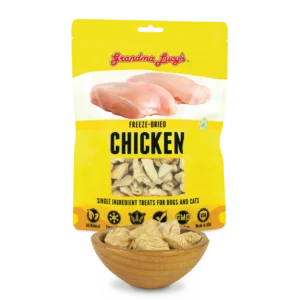 Grandma Lucy's Freeze-Dried Chicken Single-Ingredient Treats for Dogs and Cats凍乾單一蛋白雞肉貓狗小食