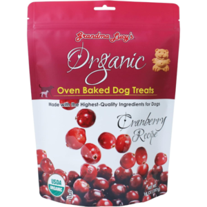 Grandma Lucy’s Organic Oven Baked Cranberry - 14 oz有機蔓越莓烘乾狗餅乾