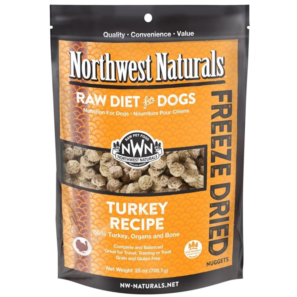 Northwest Naturals 凍乾火雞肉配方狗糧 25oz