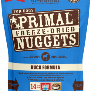 Primal 凍乾鴨肉狗糧14oz